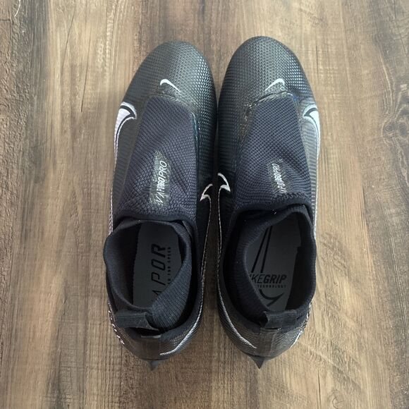 Nike Vapor Edge Pro 360 Detachable Men Size 11 Black Football Cleats CZ5574-001 main image 4